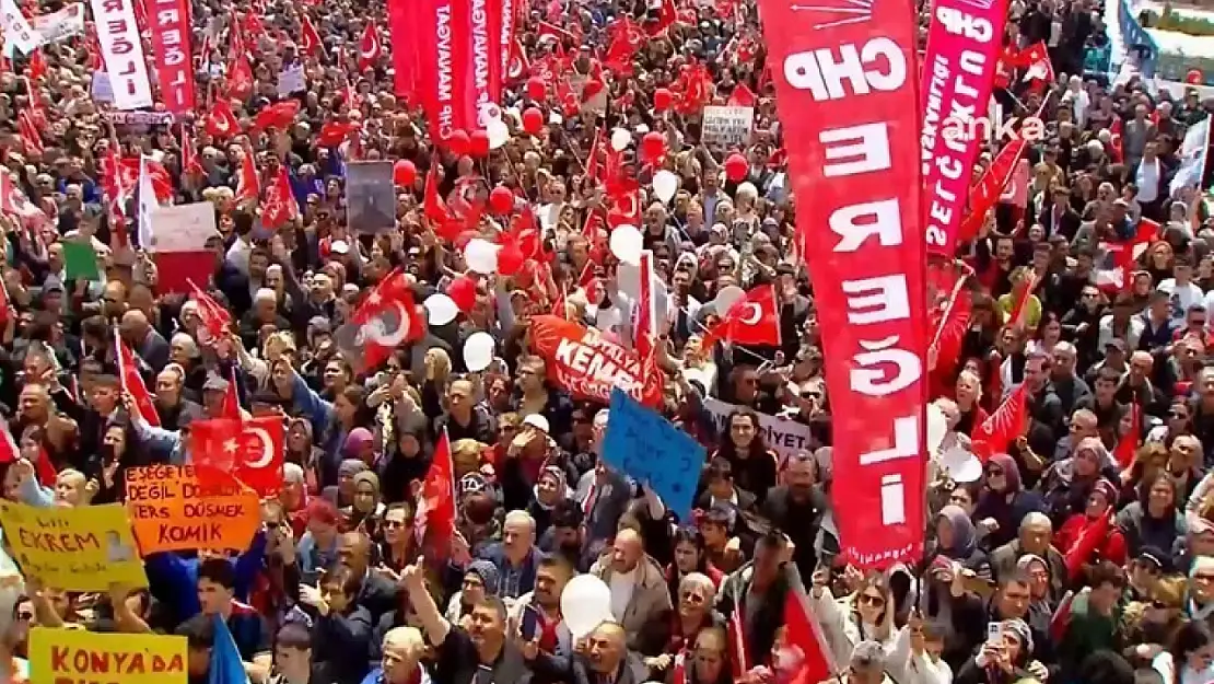 'Millet İradesine Sahip Çıkıyor' mitingi bu kez Konya'da!