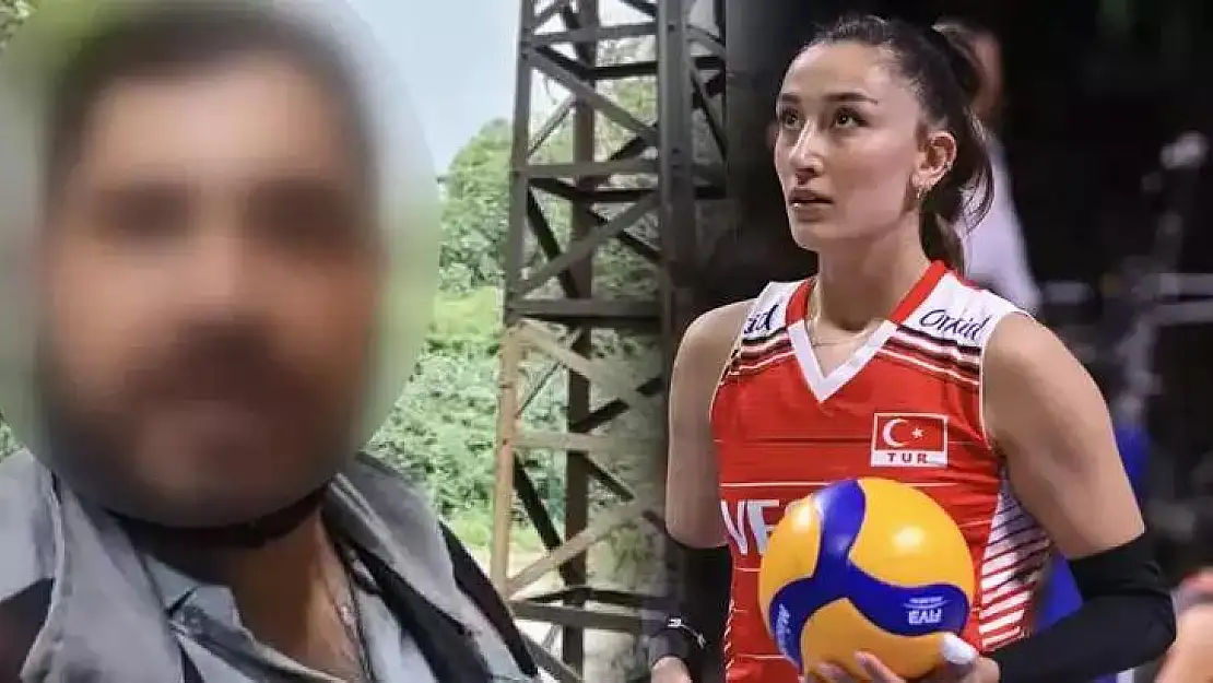 Milli voleybolcuyu tehdit eden sanık tahliye edildi