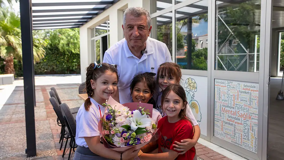 Minik kalplerden Başkan Günay'a mektup yağdı