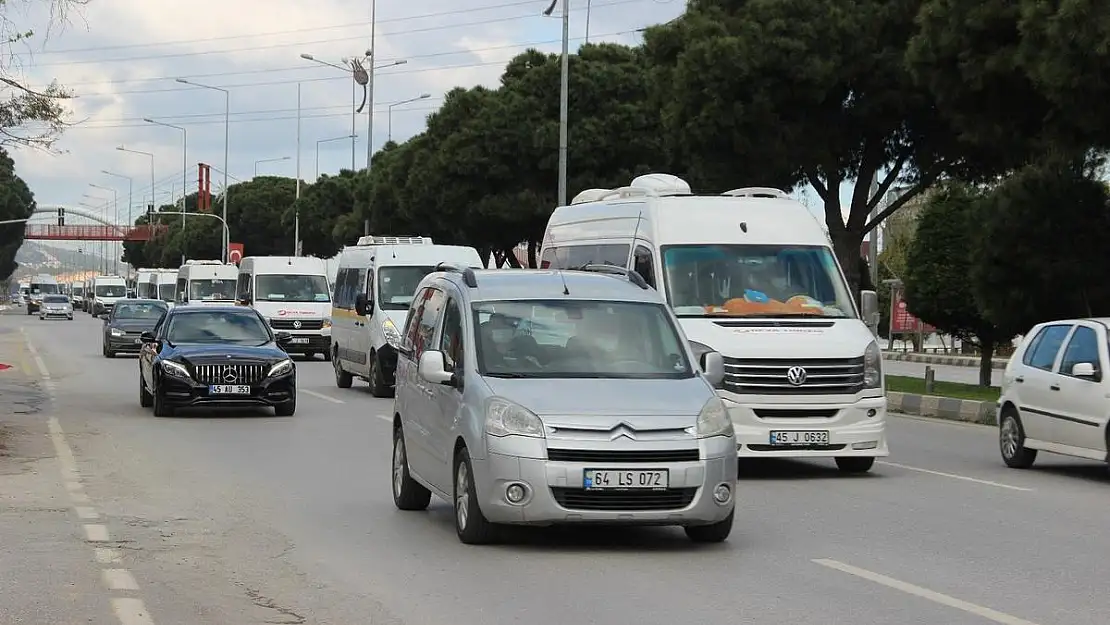 Motorlu taşıt sayısı Manisa’da 700 bine ulaştı