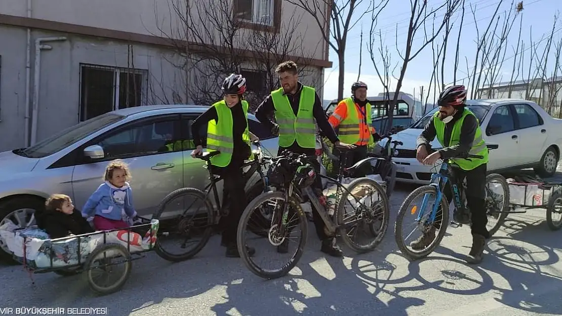 Motorluların giremediği yere onlar yetişiyor