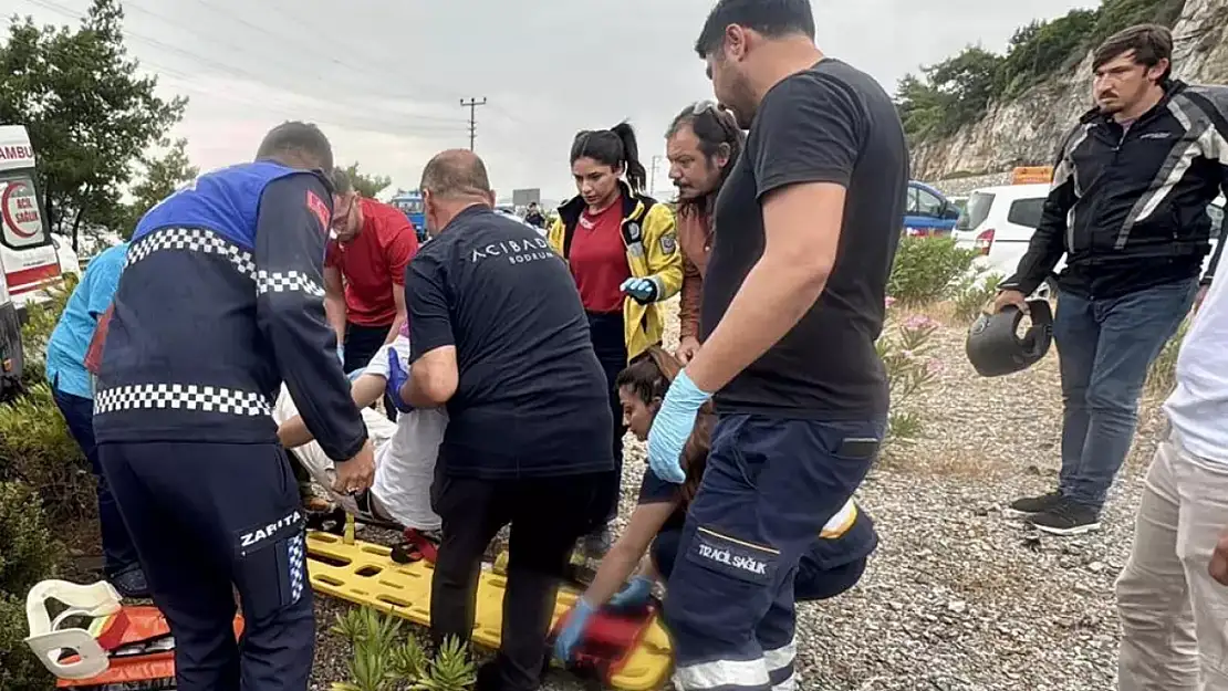 Muğla Bodrum'da korkunç kaza: 15 kişi yaralandı