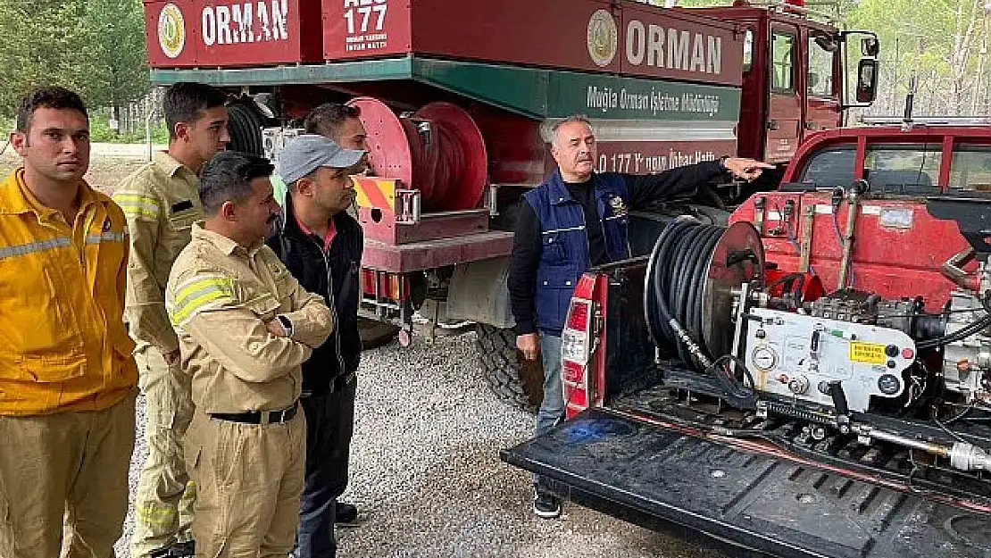 Muğla Orman Bölge Müdürlüğü'nde eğitimler devam ediyor