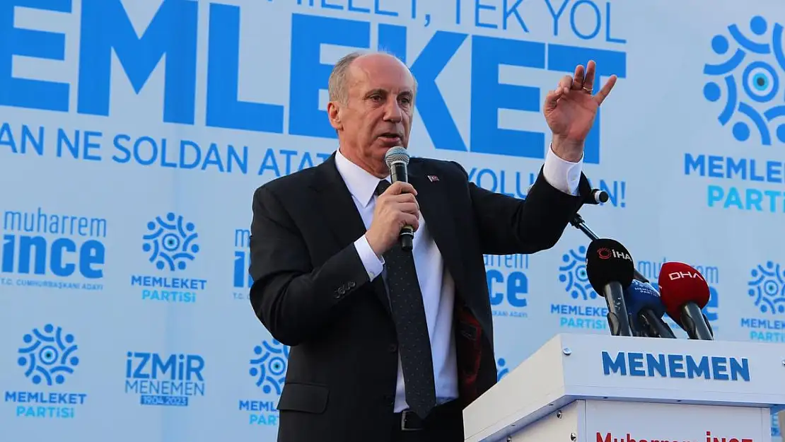 Muharrem İnce, İzmir CHP listesine yüklendi