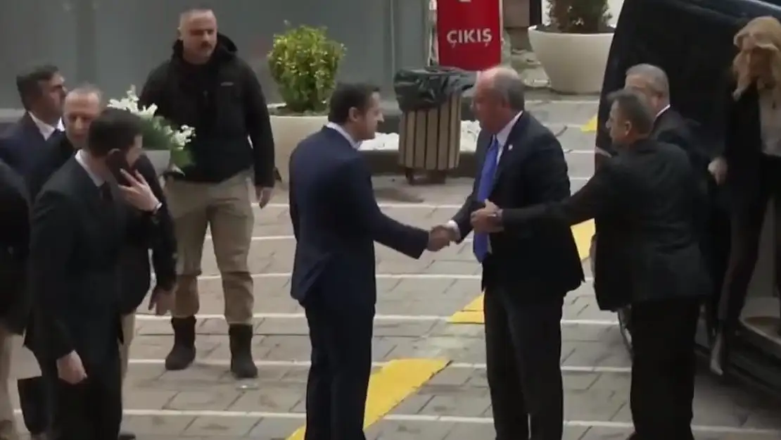 Muharrem İnce Özgür Özel ile görüştü