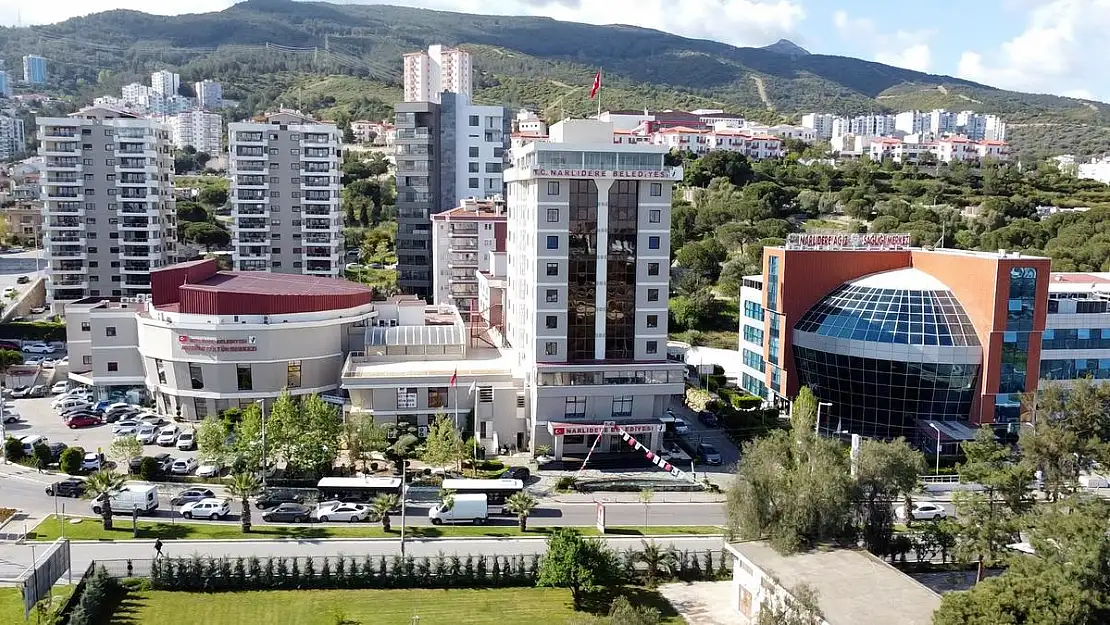 Narlıdere’de  belediye hizmet binası yenileniyor