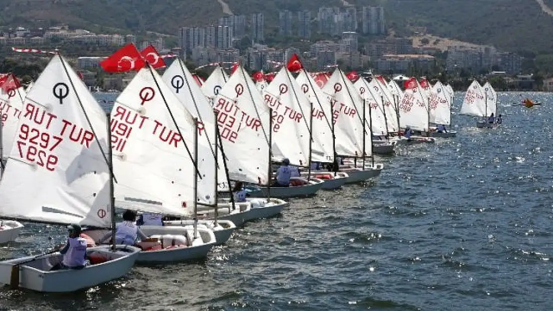 Narlıdere’de yelken şöleni sona erdi