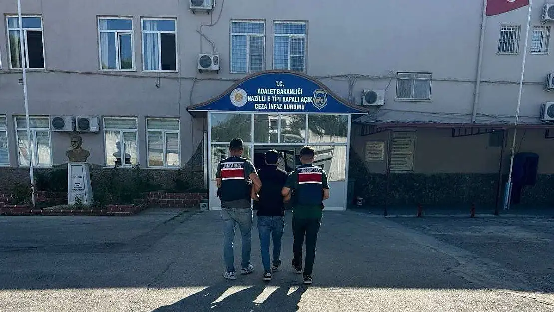 Nazilli'de 17 yıl hapis cezasıyla aranan şahıs yakalandı