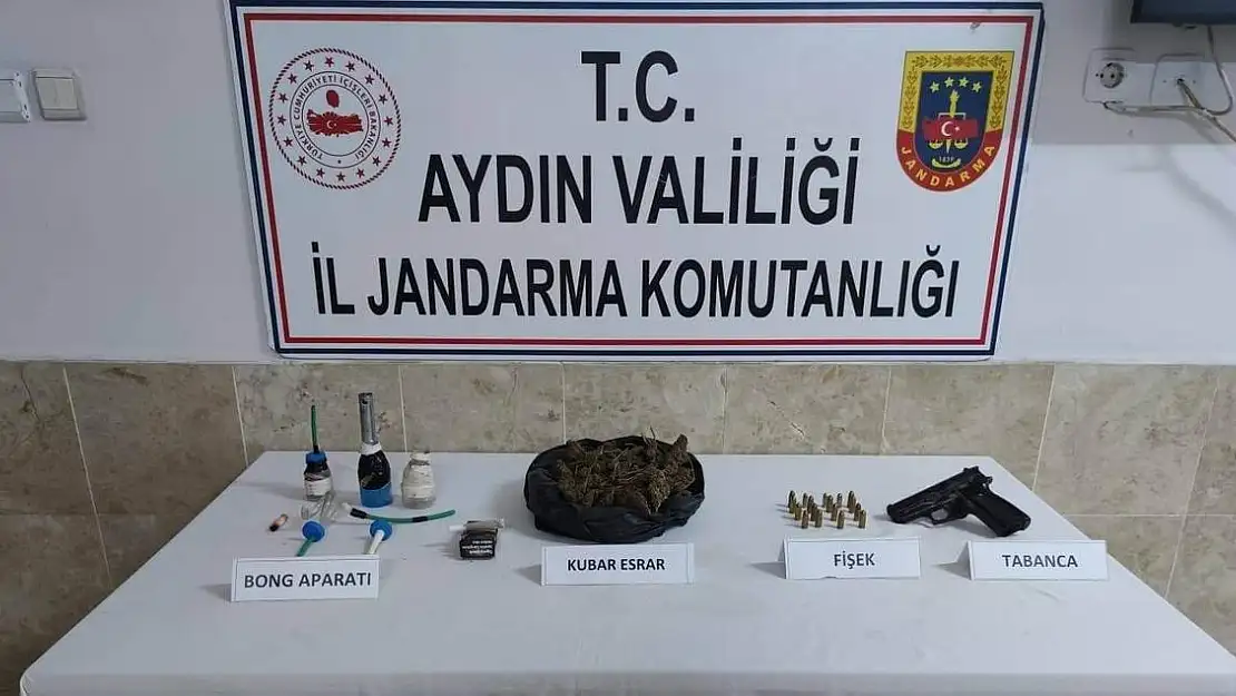 Nazilli'de bir evde uyuşturucu madde ele geçirildi