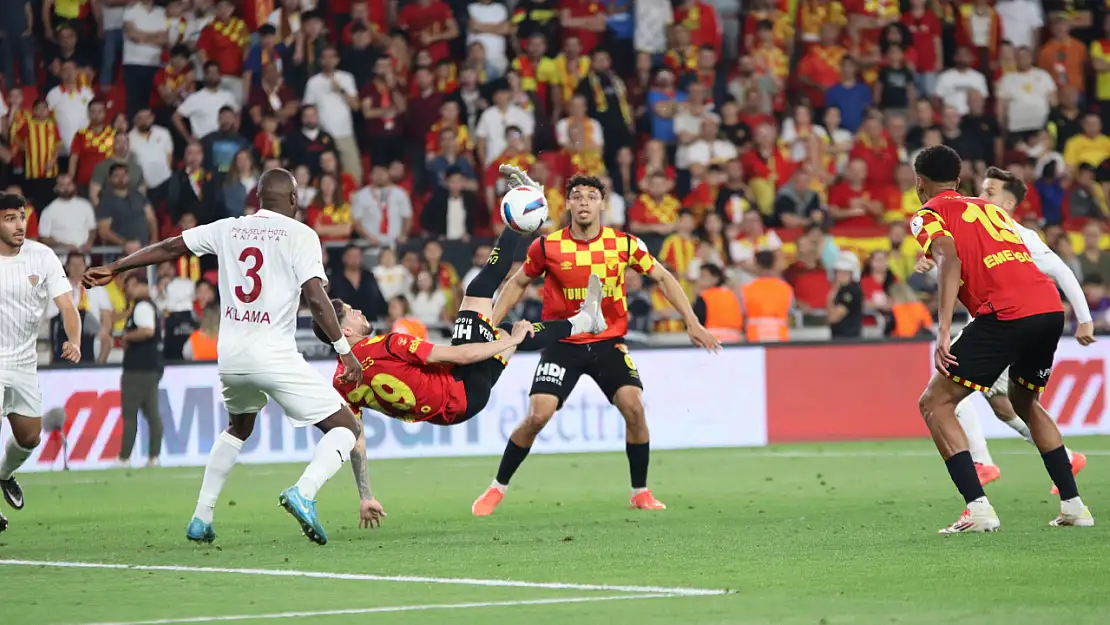 Nefes kesen Göztepe- Hatayspor maçında kazanan çıkmadı