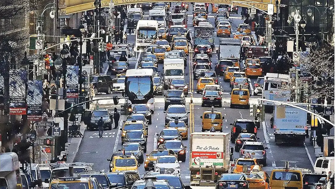 New York'ta yaşayanlar trafik yoğunluğu ücreti ödüyor