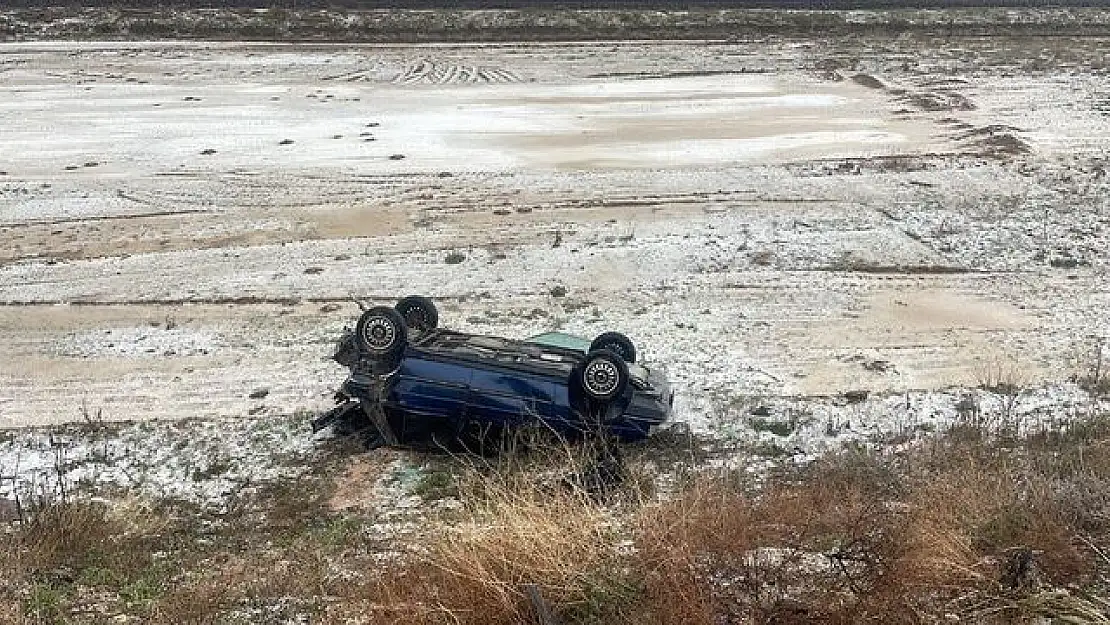 Niğde’de olumsuz hava şartları kazaları beraberinde getirdi