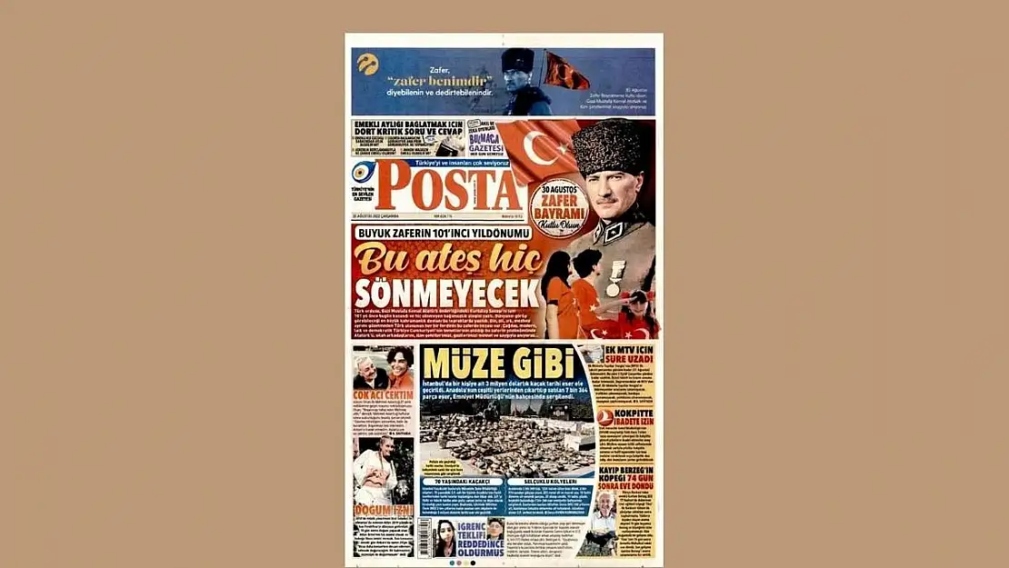 O gazeteden büyük rezalet!