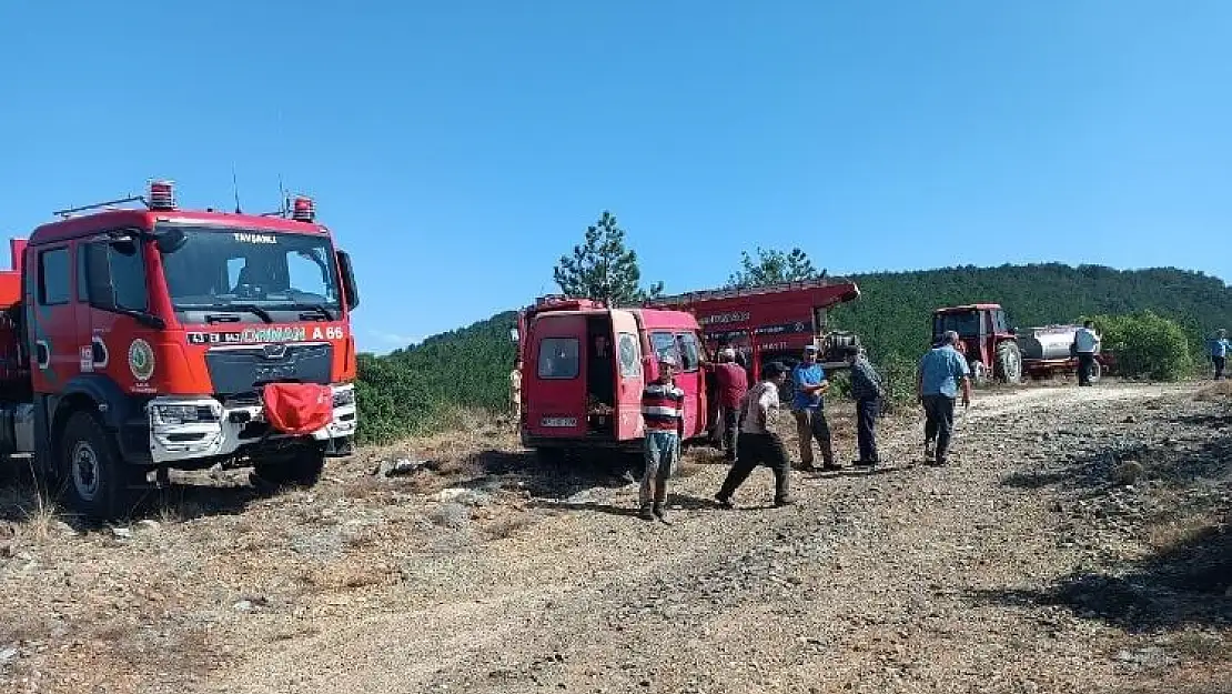 O İldeki orman yangını kontrol altına alındı