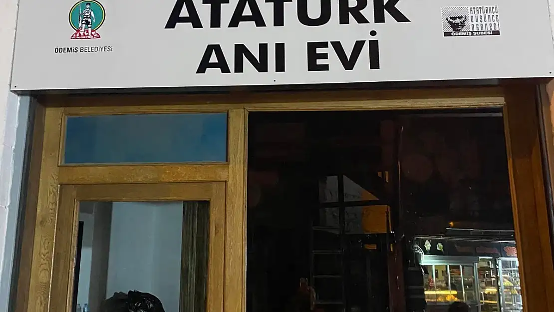 Ödemiş’te Atatürk Anı Evi açıldı