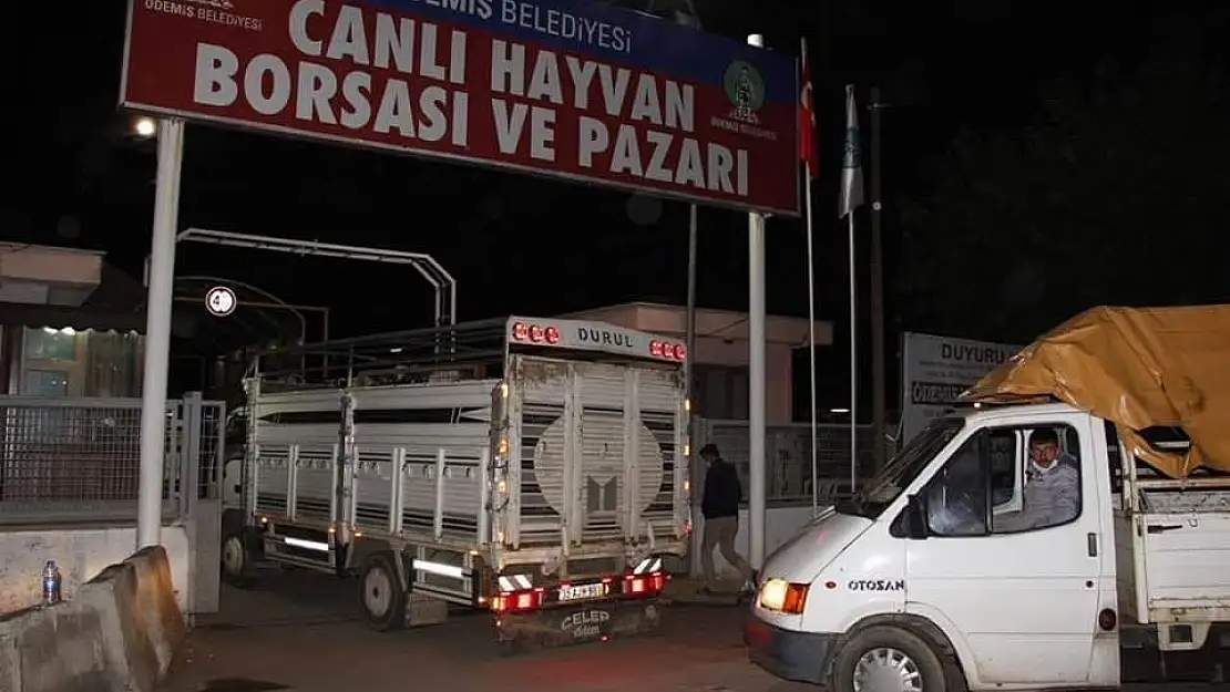 Ödemiş'te Canlı Hayvan Pazarı tekrar faaliyete geçiyor