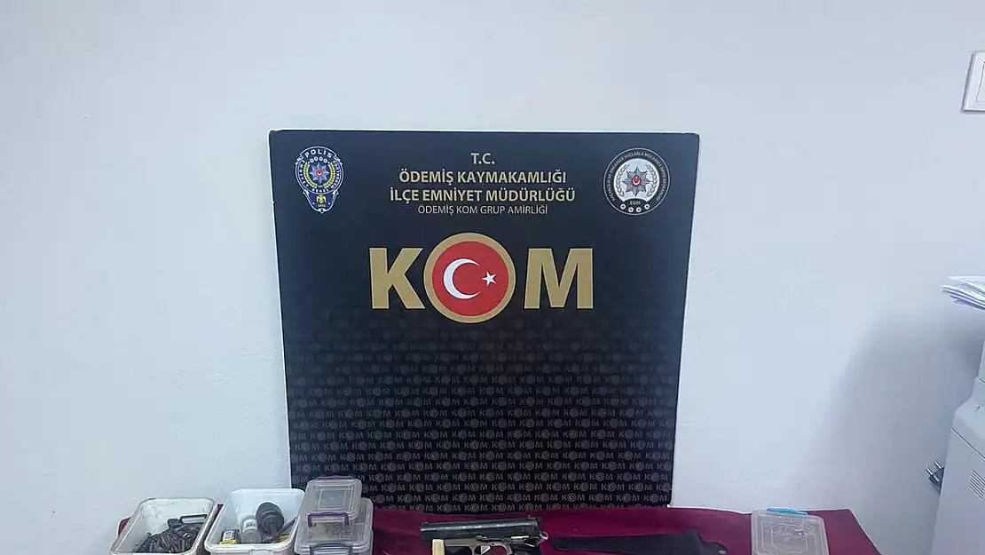 Ödemiş’te köy evinde arama!