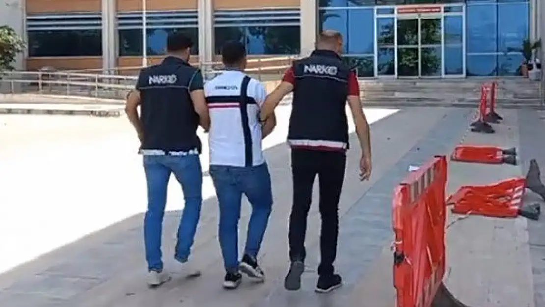 Ödemiş’te zehir taciri yakalandı