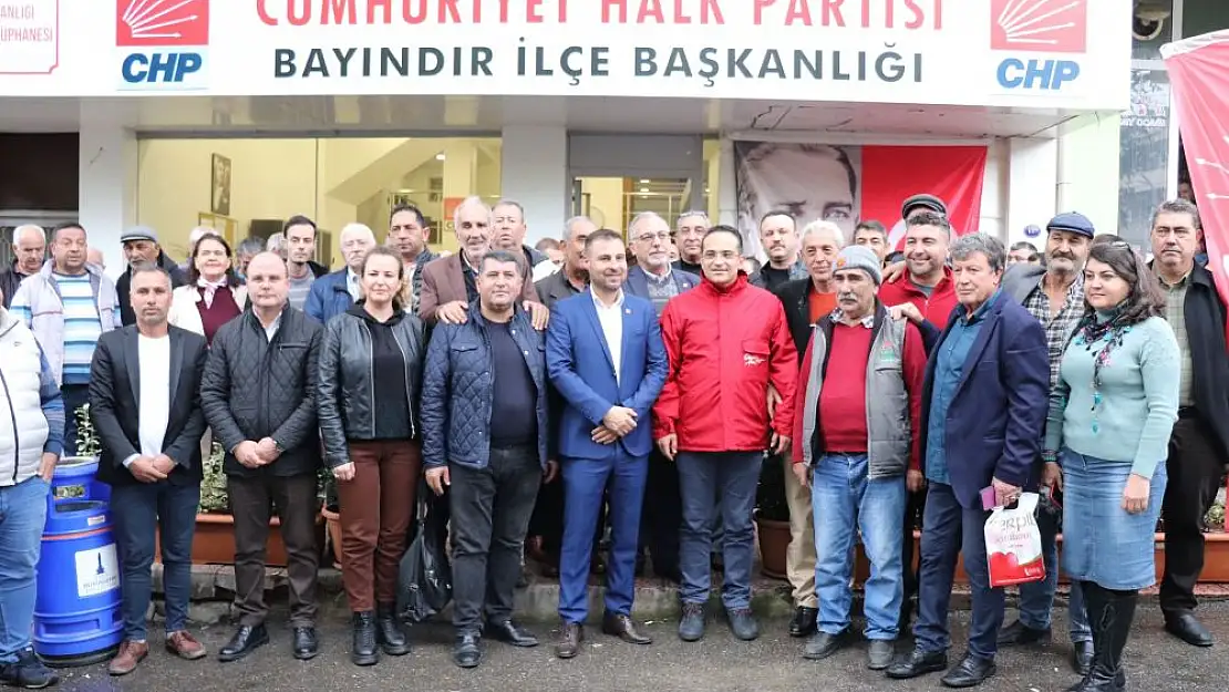 Olgun Atila Küçük Menderes Havzası’nı ziyaret etti