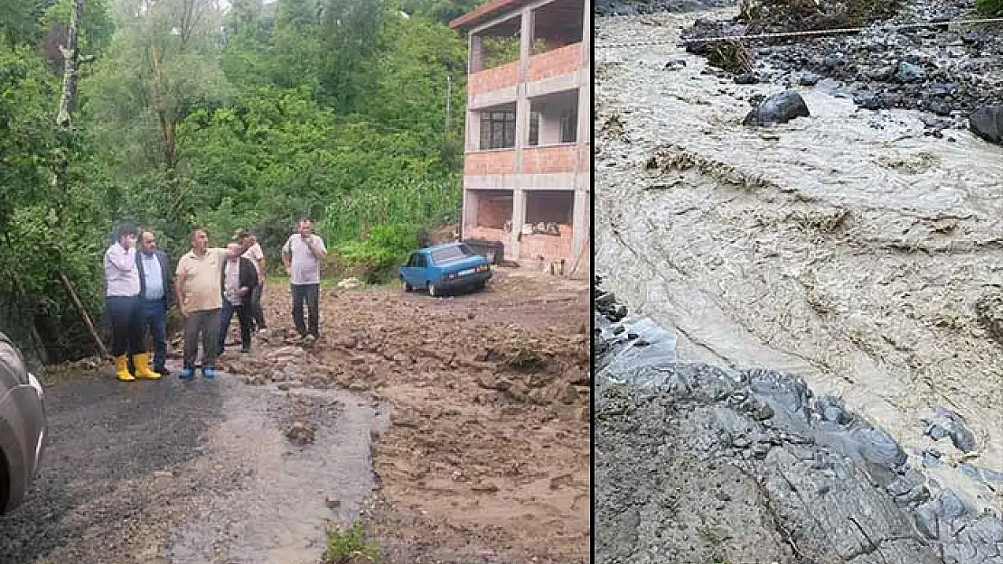 Ordu’da sel felaketi