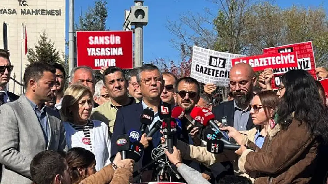 Özgür Özel’den ‘sansür yasası’ çıkışı