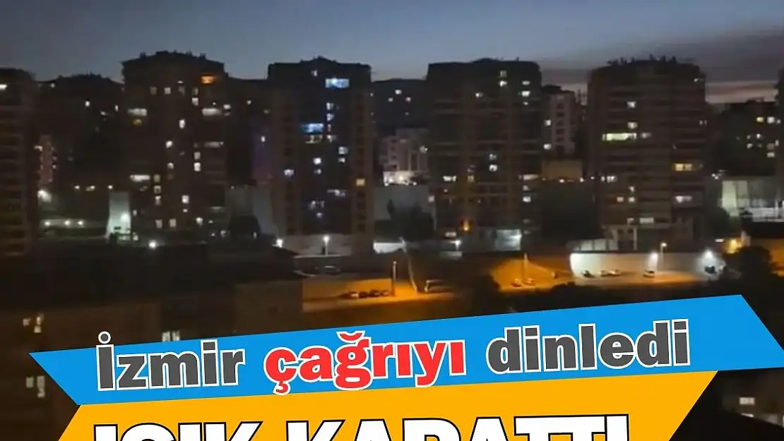 Özgür Özel’in çağrısı ile ışıklar açılıp kapatıldı