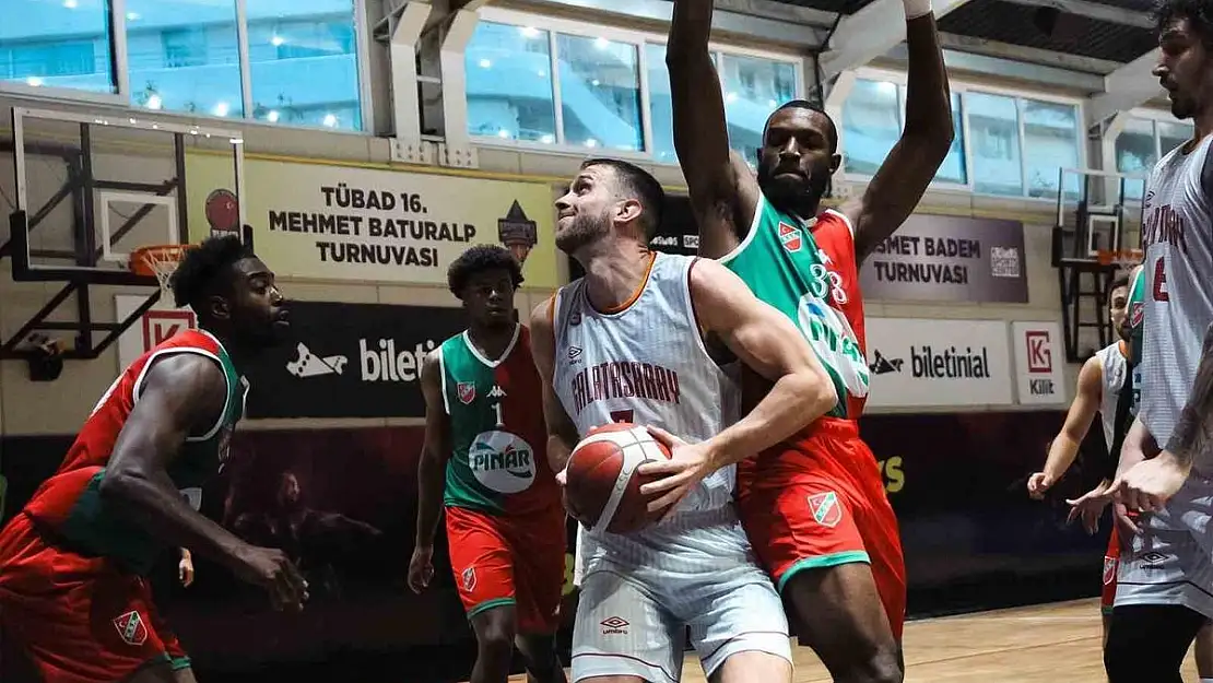 P. Karşıyaka, Antalya'da düzenlenen turnuvada Galatasaray'ı 90-64 mağlup etti