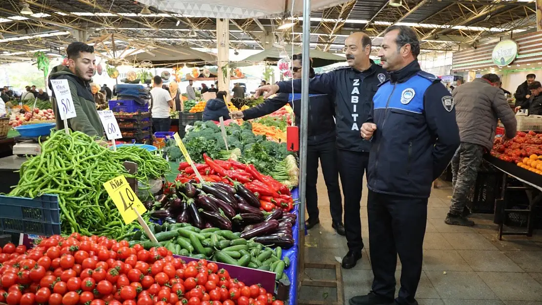 Pazaryerlerinde sıkı denetim