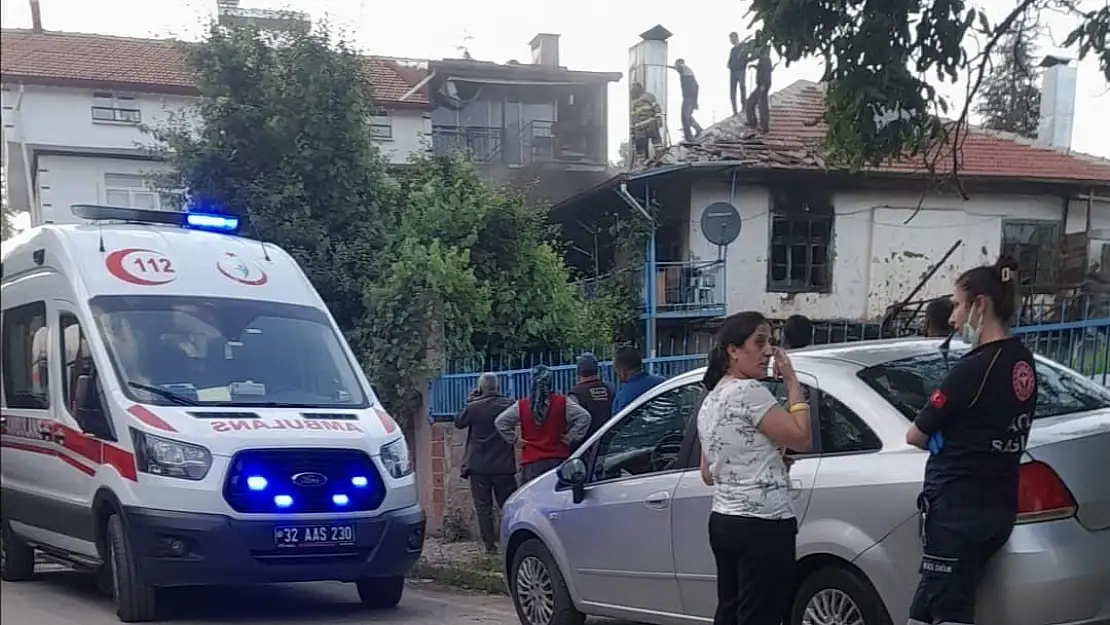 Piknik tüpü patladı: 1 ölü, 1 yaralı