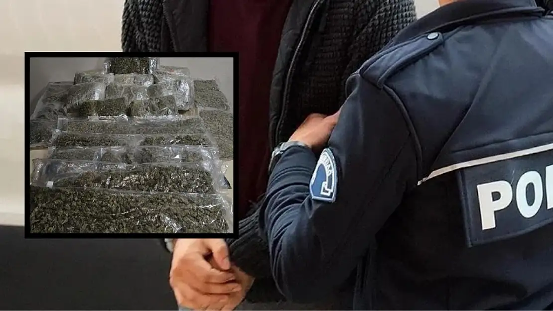 Polis kokuyu aldı, uyuşturucu kaçakçısını yakaladı!