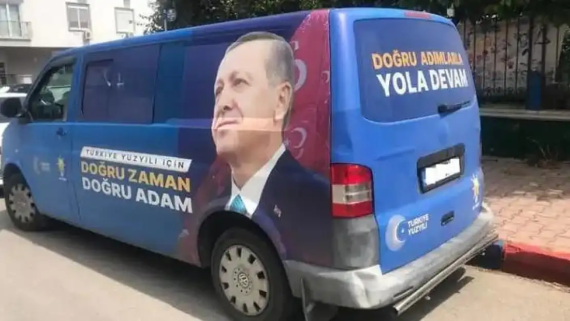 Propaganda araçlarında Erdoğan yasağı