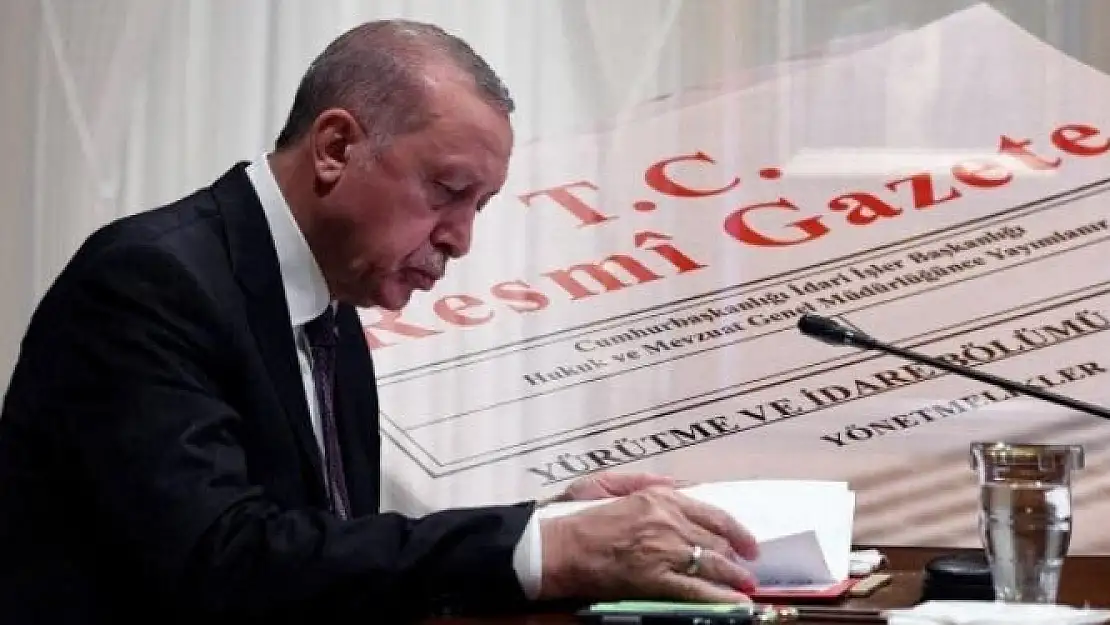 Resmi gazete yayımladı: Cumhurbaşkanı Erdoğan atamalar yaptı