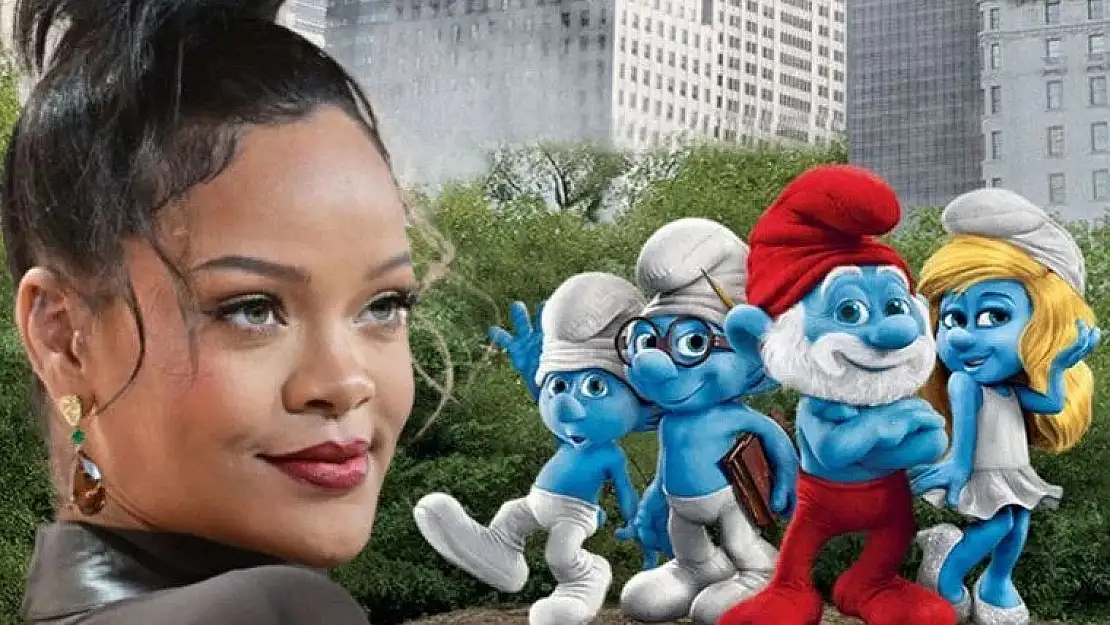 Rihanna, Şirinler filmi kadrosuna katıldı