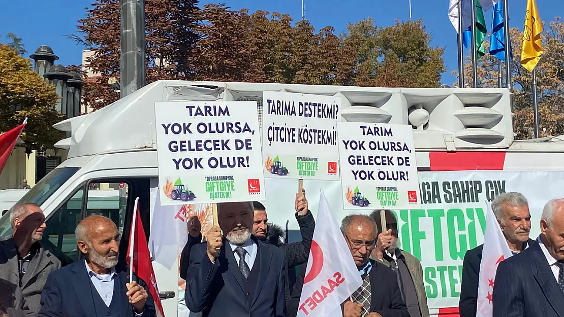 Saadet Partisi'nden çiftçiye destek çağrısı: Toprağa sahip çık!