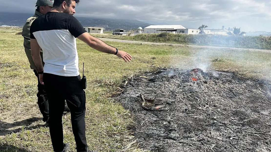 Samandağ Kuş Cenneti’nde polis denetimi