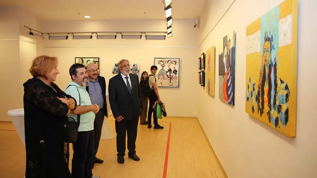 SANKO Sanat Galerisi'nde 'Hayatın Renkleri' temalı resim sergisi