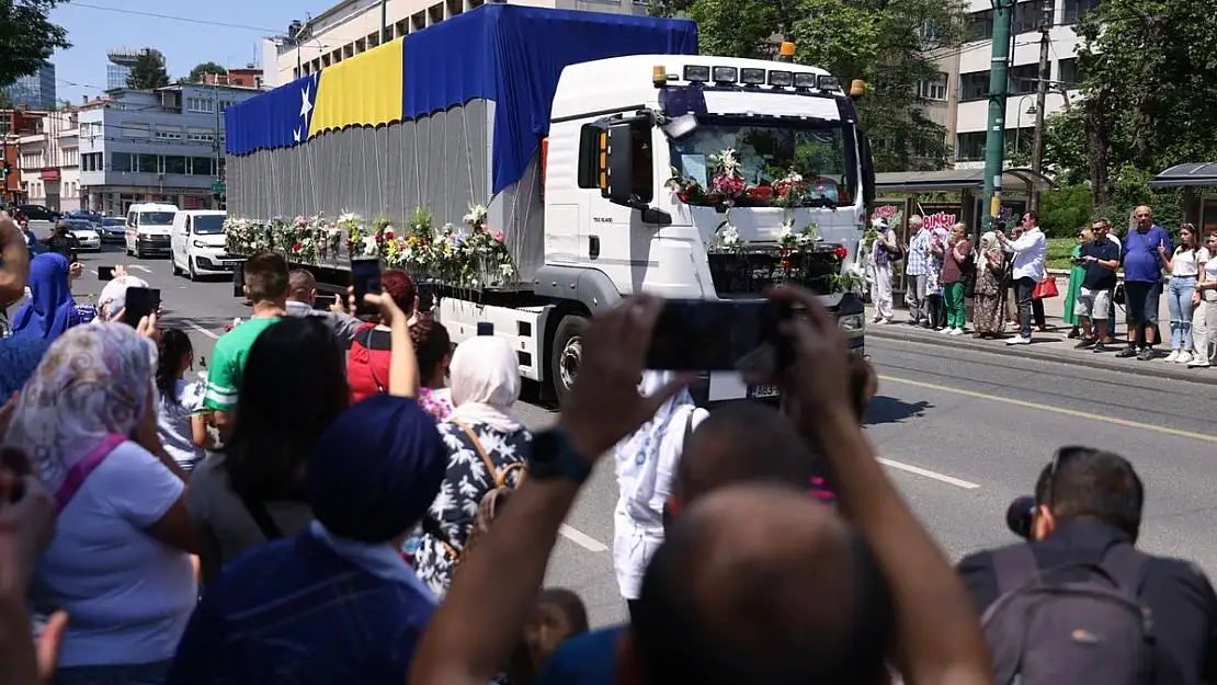 Saraybosna’da 31 soykırım kurbanına veda