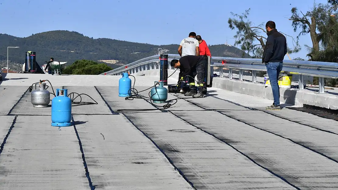 Sarnıç trafiğine nefes aldıracak | Üst geçit tamamlandı