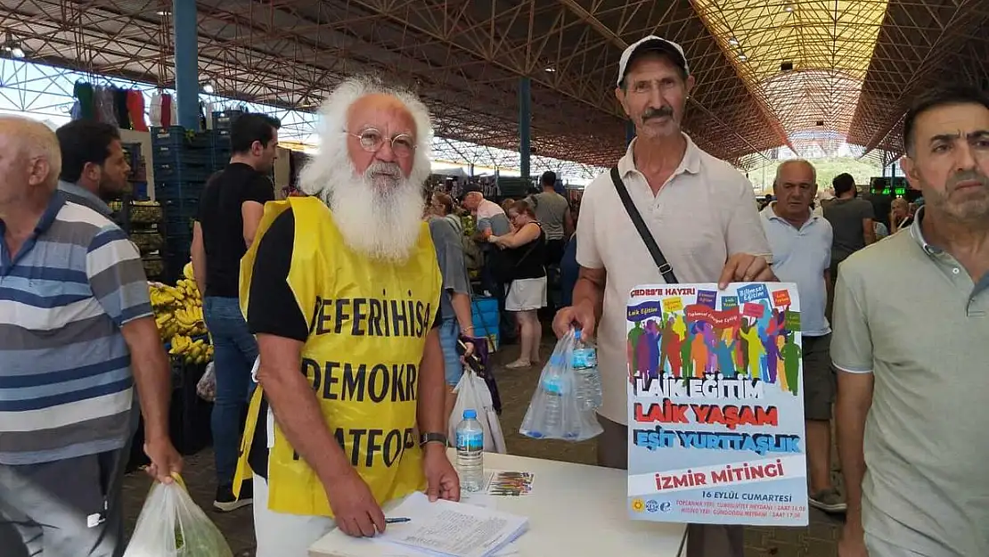 Seferihisar’da ÇEDES karşıtları tartışma çıkardı