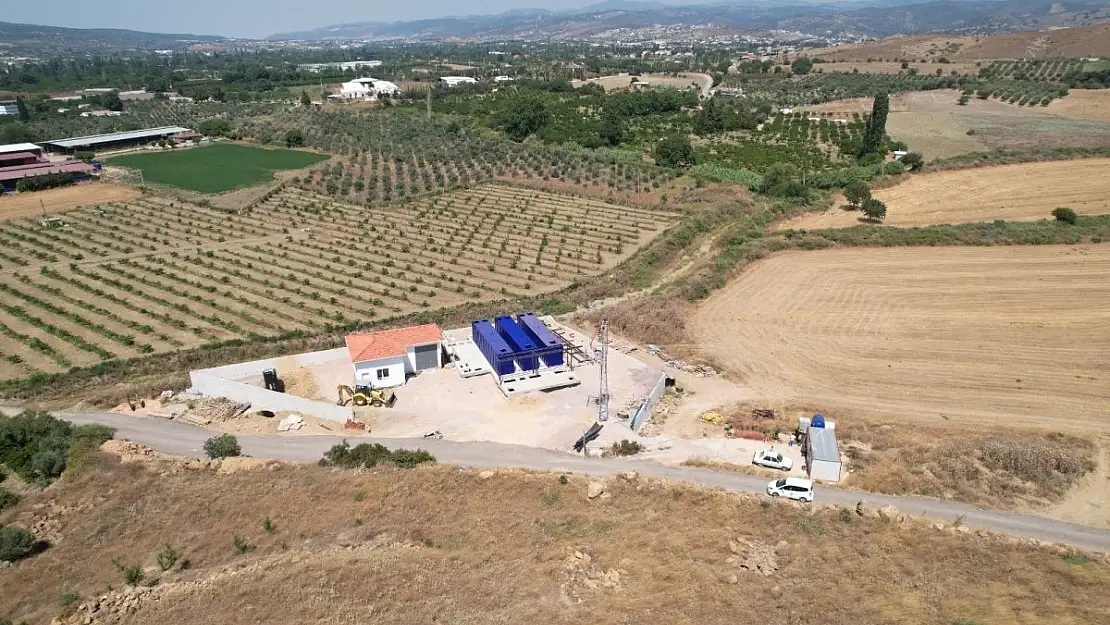 Seferihisar'da arıtma tesisinin çalışmaları sürüyor