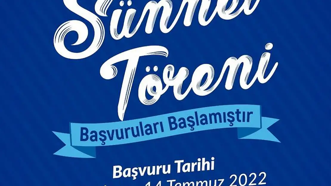 Seferihisar'da Toplu Sünnet Töreni Gerçekleşecek