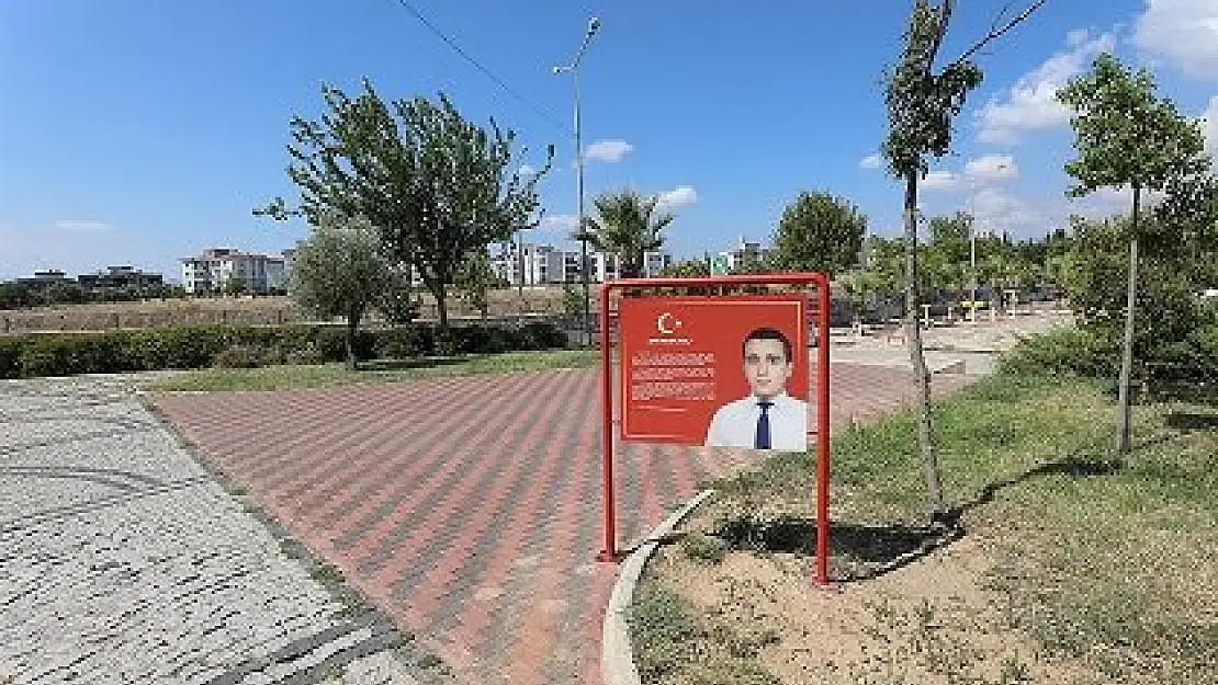 Şehidin Adı Menderes'te Yaşayacak