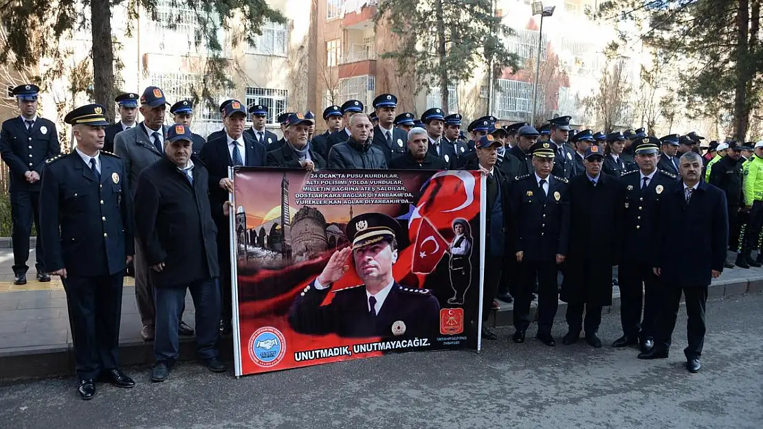 Şehit Emniyet Müdürü Gaffar Okkan ile 5 mesai arkadaşı anıldı