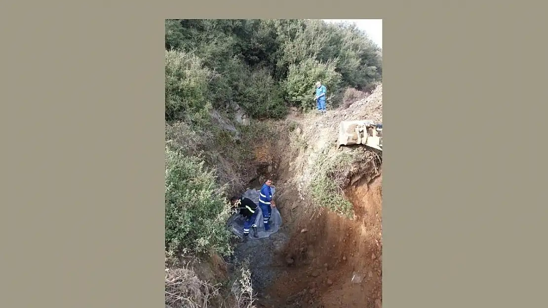 Sekiköy'e yeni su hattı