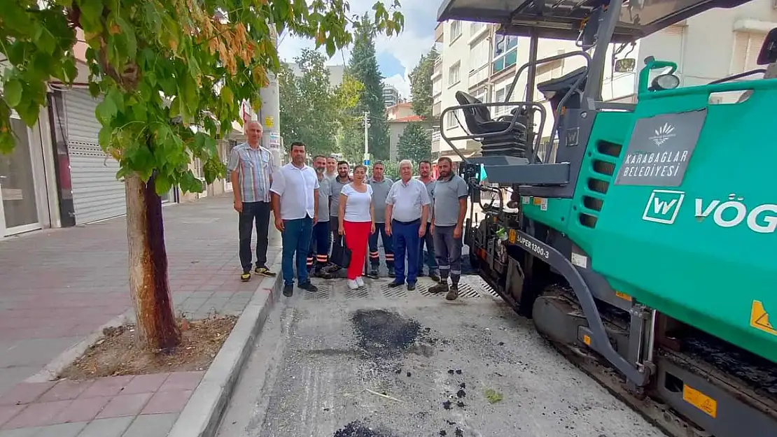 Selvitopu asfalt çalışmalarını denetledi