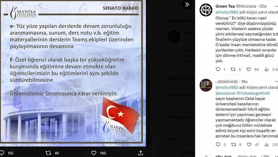 Senato kararı tepkiye neden oldu