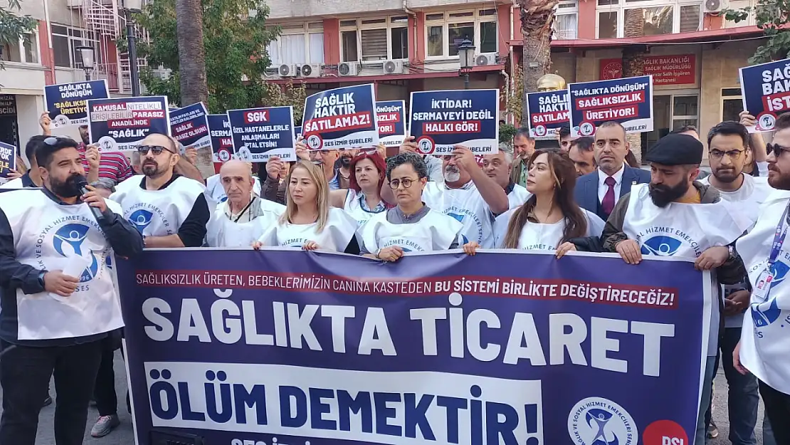 SES İzmir'den tepki: Sağlıkta dönüşüm programı toplum sağlığını tehdit ediyor