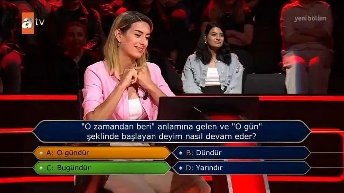 Seyirciye güvendi, 3. Soruda elendi