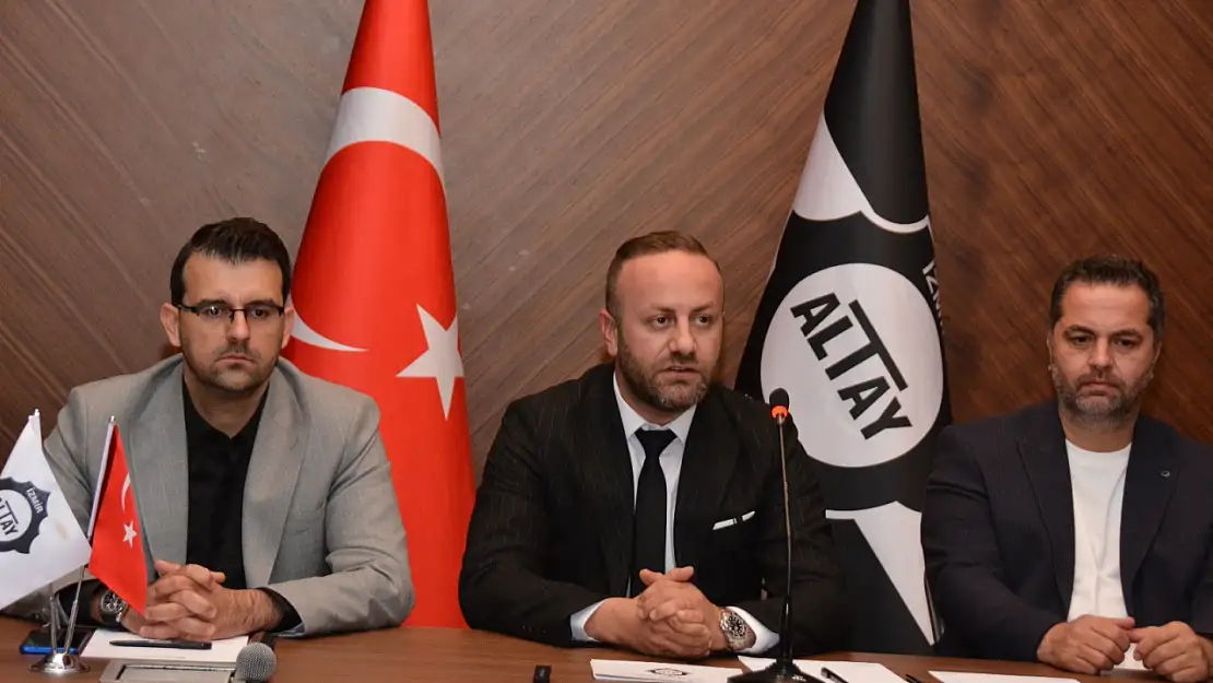 Sinan Kanlı, Altay başkanlığına adaylığını açıkladı!