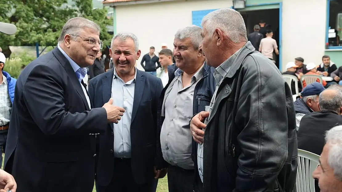 Sındır ve Tugay Kınık’taki yemekte buluştu